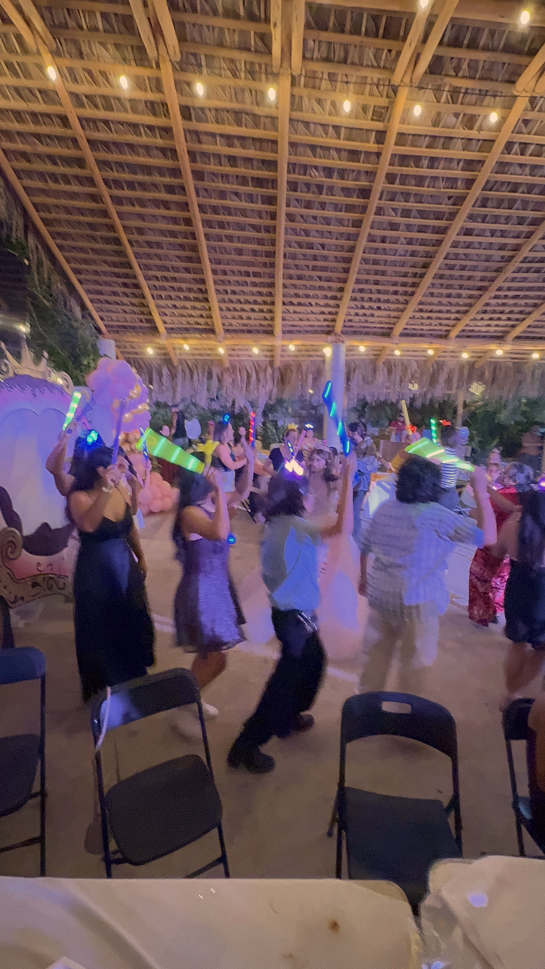 Fiesta de XV años con pista de baile